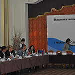 На форуме психологов «Вектор психологии третьего тысячелетия» в столице Кыргызстана городе Бишкек.