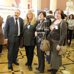 Участники съезда РПО на выставке «Психологи - России»
